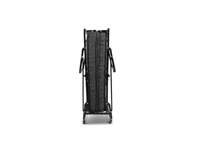 Luxe opklapbed/vouwbed met matras 80x200 troonz, milano deluxe - afbeelding 2 van  7