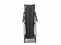 Luxe opklapbed/vouwbed met matras 80x200 troonz, milano deluxe - afbeelding 2 van  7