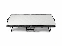 Luxe opklapbed/vouwbed met matras 80x200 troonz, milano deluxe - afbeelding 3 van  7