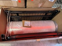 Luxe opklapbed/vouwbed met matras 80x200 troonz, milano deluxe - afbeelding 5 van  7