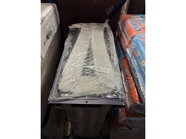 Luxe opklapbed/vouwbed met matras 90x200 cm troonz - afbeelding 3 van  3