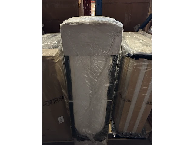 Luxe opklapbed/vouwbed met matras 90x200 cm troonz - afbeelding 3 van  4