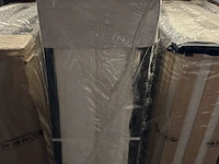 Luxe opklapbed/vouwbed met matras 90x200 cm troonz - afbeelding 3 van  4