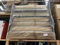 Luxe opklapbed/vouwbed met matras 90x200 - afbeelding 1 van  2