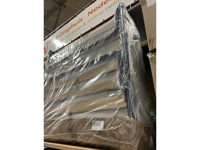 Luxe opklapbed/vouwbed met matras 90x200 - afbeelding 2 van  2
