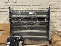 Luxe opklapbed/vouwbed met matras troonz - afbeelding 1 van  3