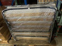 Luxe opklapbed/vouwbed met matras - afbeelding 1 van  3