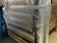 Luxe opklapbed/vouwbed met matras - afbeelding 2 van  3