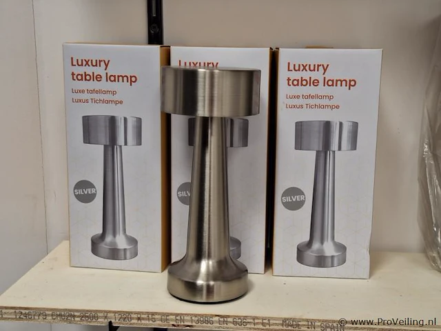 Luxe tafellampen - 4 stuks - afbeelding 1 van  3