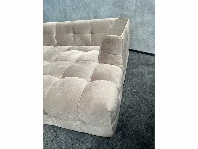 Luxe velvet loungebank - ongebruikt - afbeelding 2 van  19