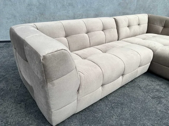 Luxe velvet loungebank - ongebruikt - afbeelding 3 van  19