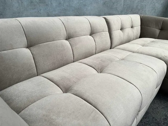 Luxe velvet loungebank - ongebruikt - afbeelding 7 van  19