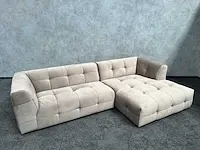 Luxe velvet loungebank - ongebruikt - afbeelding 1 van  19