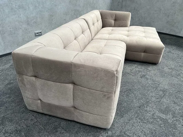 Luxe velvet loungebank - ongebruikt - afbeelding 14 van  19