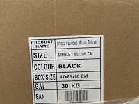 Luxe vouwbed, opklapbed 80x200 cm troonz, milano deluxe - afbeelding 3 van  5