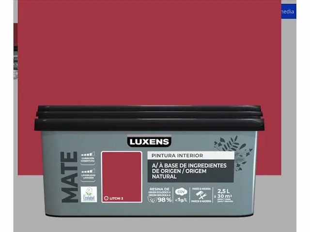 Luxens matte decoratie interieurverf 2,5l (168x) - afbeelding 1 van  2