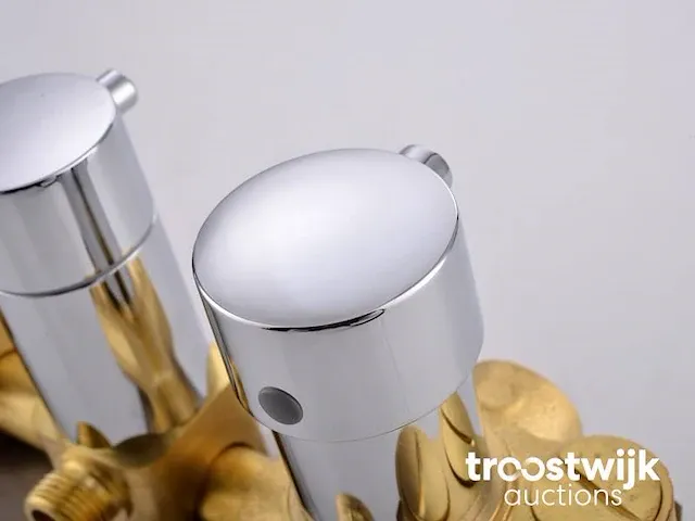 Luxury wellness 5 in 1 inbouw regendouche met thermostaatkraan en massagejets irs-1001-ch - afbeelding 20 van  43