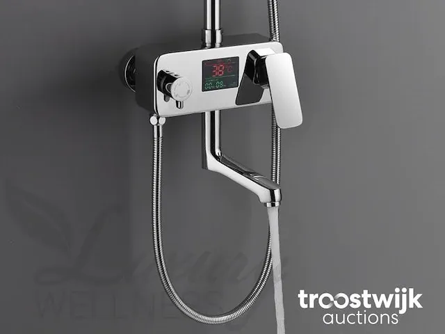 Luxury wellness opbouw regendouche met digitaal display drd-001 - afbeelding 8 van  12