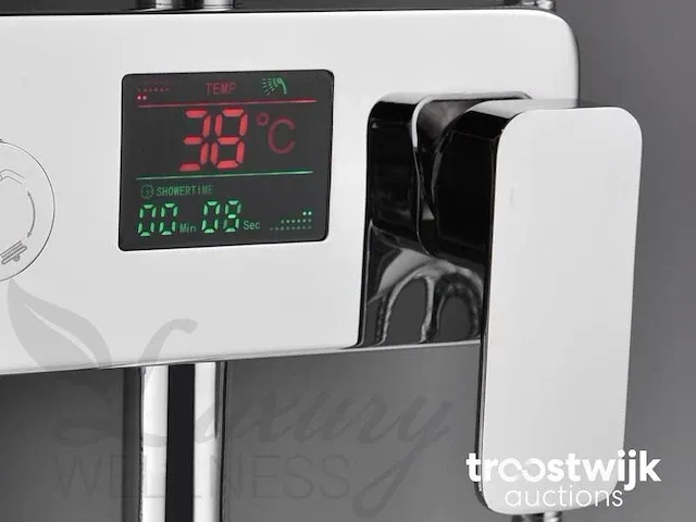 Luxury wellness opbouw regendouche met digitaal display drd-001 - afbeelding 11 van  12