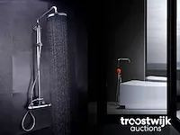 Luxury wellness opbouw regendouche met thermostaatkraan ors-114-ch - afbeelding 2 van  10