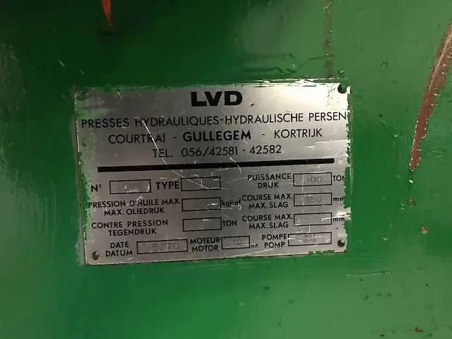 Lvd - pp 100 - press brakes - afbeelding 7 van  7