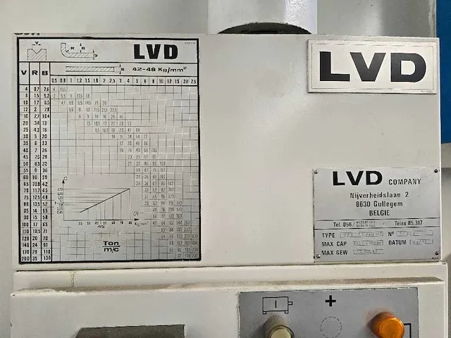 Lvd - ppn 150 40 mnc - cnc kantbank - 1983 - afbeelding 7 van  14