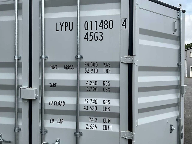 Lypu - 40ft hq met sidedoors - zeecontainer - 2024 - afbeelding 8 van  26