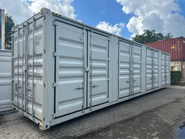 Lypu 40 ft high cube zeecontainer met 4 zijdeuren - afbeelding 1 van  16