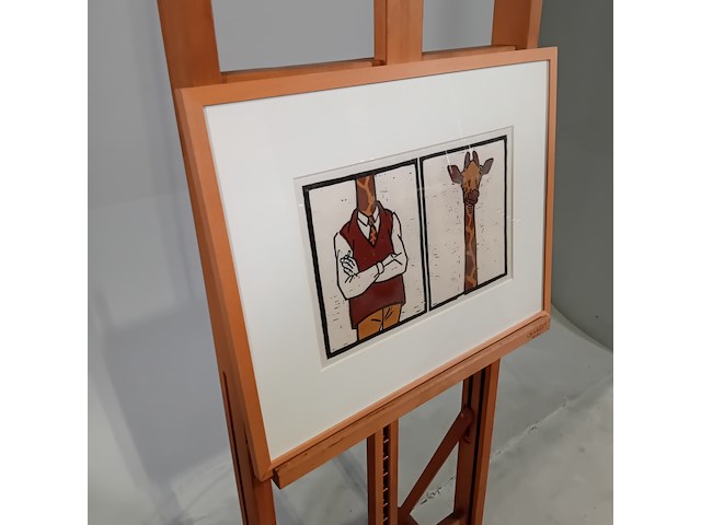 M. kaatsen, giraf man, 1977 - afbeelding 2 van  9