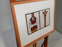 M. kaatsen, giraf man, 1977 - afbeelding 2 van  9