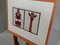 M. kaatsen, giraf man, 1977 - afbeelding 3 van  9