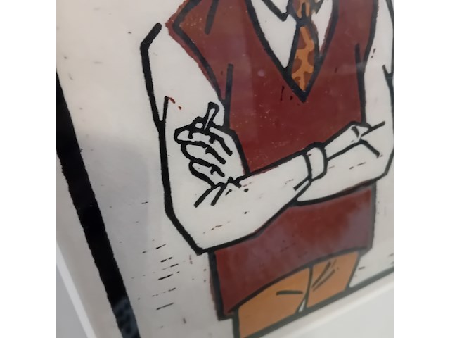 M. kaatsen, giraf man, 1977 - afbeelding 6 van  9