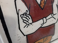 M. kaatsen, giraf man, 1977 - afbeelding 6 van  9