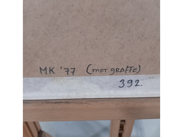 M. kaatsen, giraf man, 1977 - afbeelding 9 van  9