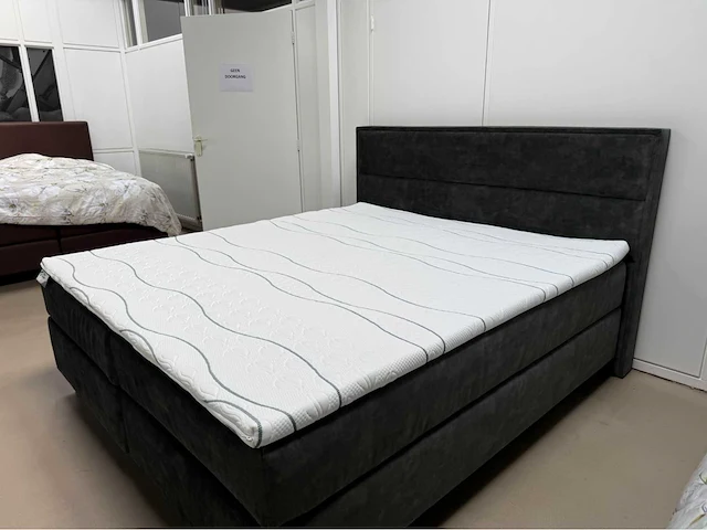 M-line - green motion - gelfoam met latex topper b160 x l200 cm (2x) - afbeelding 3 van  8