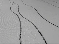 M-line green motion gelfoam met latex topper b180 x l200 cm (2x) - afbeelding 5 van  8