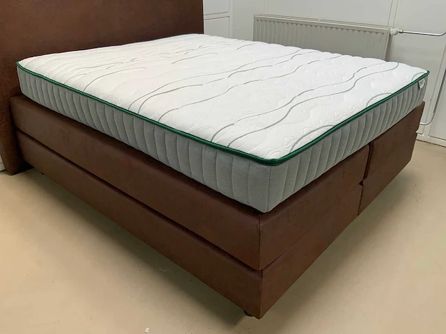M-line modular firm greenmotion 7 pocketveer latex toplaag matras b180 x l210 cm - afbeelding 9 van  11