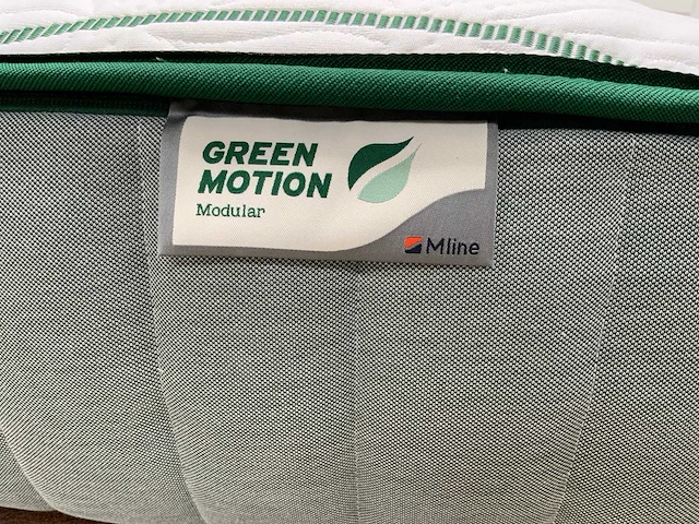 M-line modular firm greenmotion 7 pocketveer latex toplaag matras b180 x l210 cm - afbeelding 7 van  11