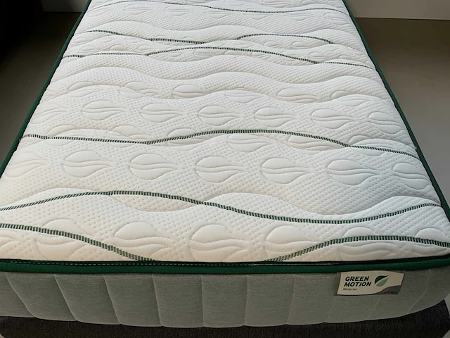 M-line modular firm greenmotion 7 pocketveer latex toplaag matras b80 x l200 cm - afbeelding 5 van  9