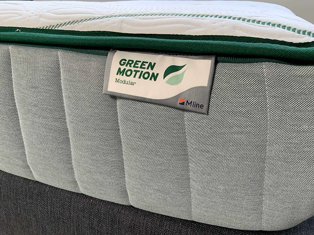M-line modular medium greenmotion 7 pocketveer latex toplaag matras b90 x l200 cm - afbeelding 3 van  9