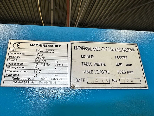 M markt - 2014 - xl 6032 - universele freesmachine - afbeelding 3 van  11
