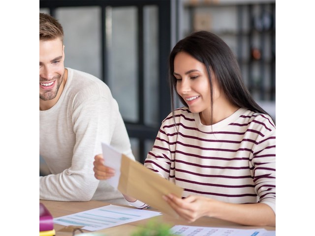 M-office papieren enveloppen formaat din c4 229 x 324 mm met siliconenzegel voor documenten post of opslag (2000 st. 229x324mm)wit - afbeelding 3 van  3