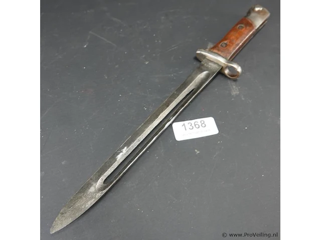 M1902 mauser (type 45) bajonet uit de tweede wereldoorlog. - afbeelding 1 van  5