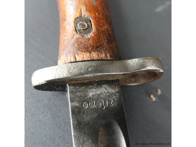 M1902 mauser (type 45) bajonet uit de tweede wereldoorlog. - afbeelding 3 van  5