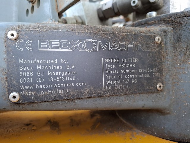 Maaiarm met hedge cutter, mcconnel, 2013 - afbeelding 7 van  16