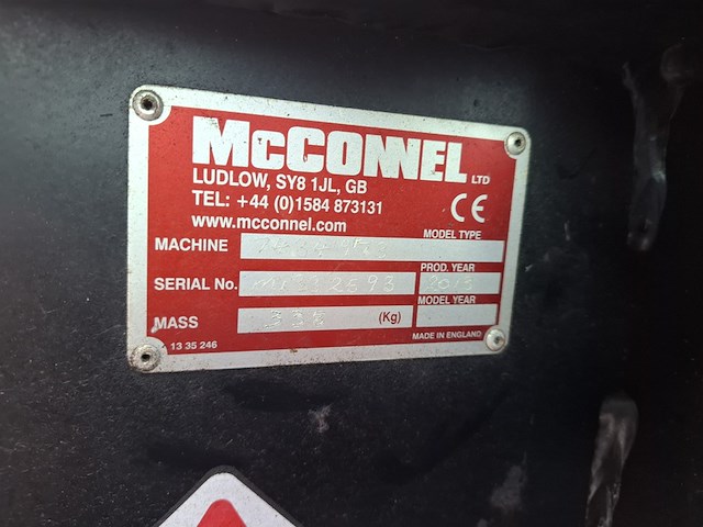 Maaiarm met hedge cutter, mcconnel, 2013 - afbeelding 10 van  16