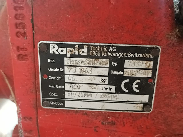 Maaibalk, rapid, 7330, 2009 - afbeelding 5 van  6