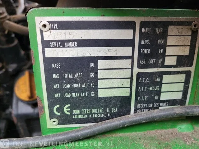Maaimachine john deere, 1515, bouwjaar 2009 - afbeelding 16 van  16
