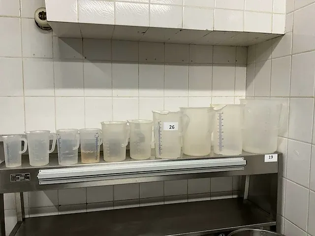 Maatbekers (10x) - afbeelding 1 van  1