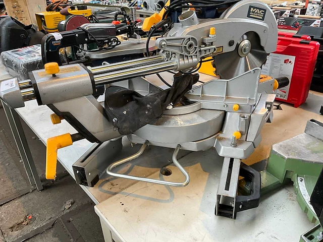 Macallister msms255dbl afkortcirkelzaagmachine - afbeelding 4 van  7
